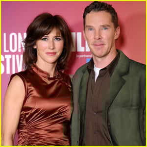 Benedict Cumberbatch Gets Support from Wife Sophie Hunter at 'The Thing With Feathers' Premiere in London