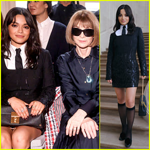 Rachel Zegler Sits Front Row Next to Anna Wintour for Her Favorite Designer's Fashion Show: Thom Browne!