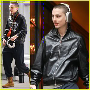 Timothée Chalamet Grabs Coffee in NYC With Fresh Buzz Cut on Display