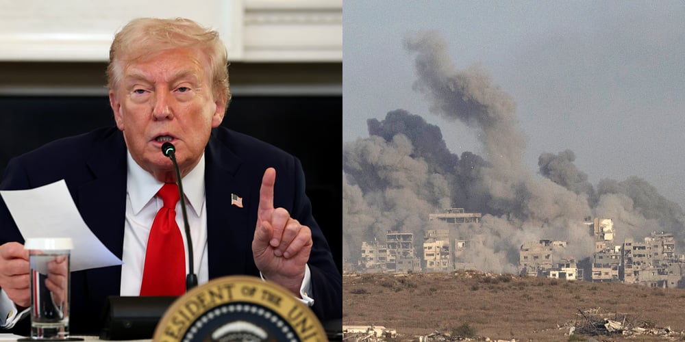 Trump Says Israel & Hamas Have Reached a Ceasefire Agreement: Hostages to Be Released, Troops Will Withdraw from Gaza | Donald Trump, Israel, Politics | Celebrity News and Gossip | Entertainment, Photos and Videos