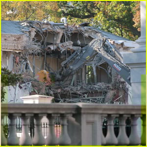 White House Siding Demolished to Build Donald Trump’s Ballroom: Photos