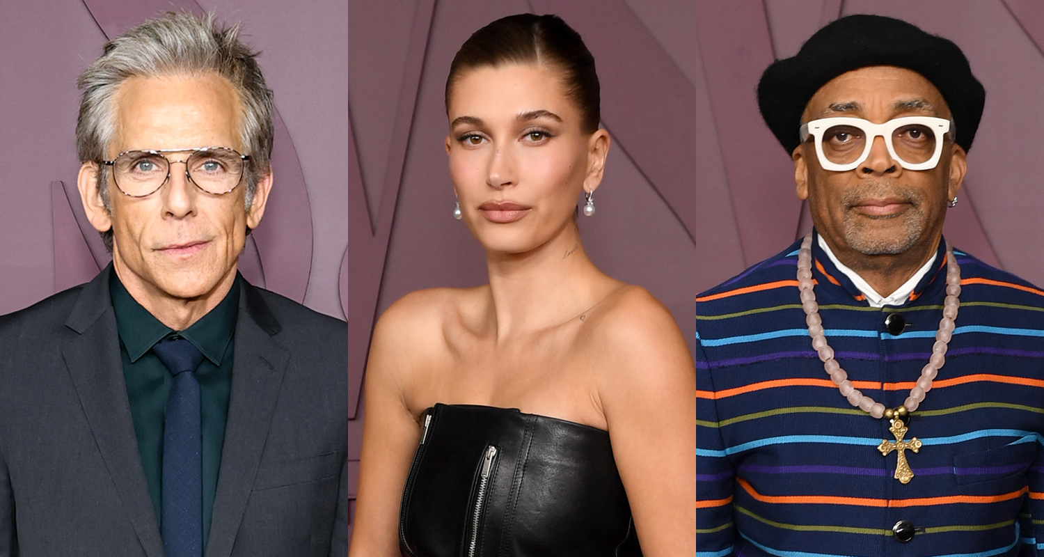 Ben Stiller, Hailey Bieber, Spike Lee e mais estrelas premiadas do WSJ. Prêmio Inovador da Revista 2025! | Adam Scott, Anthony Vaccarello, Aurora James, Billie Eilish, Britt Lower, Brittany Snow, Charlie Vessell, Chloe Flower, Chris Rock, Ella Emhoff, Eva Chen, George Lucas, Hailey Bieber, Imaan Hammam, Karen Elson, Karlie Kloss, Lila Moss, Maggie Baird, Mark Touckerberg, Mellooma Elserga Pris, Mellooma Elsers Chan, Questlove, Rosie Perez, Scarlett White, Spike Lee, Tory Burch | Notícias e fofocas sobre celebridades | Entretenimento, fotos e vídeos