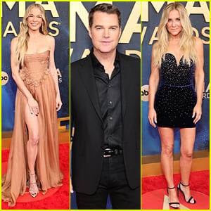‘9-1-1: Nashville’ Stars LeAnn Rimes, Chris O’Donnell & Jessica Capshaw Arrive to Present at CMA Awards 2025