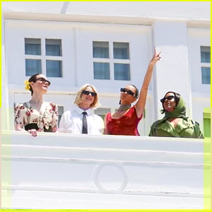 Kim Kardashian, Sarah Paulson, Niecy Nash, & Naomi Watts Continue Promoting ‘All’s Fair’ in Brazil