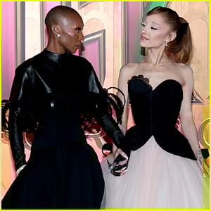 Ariana Grande Explains Why She & Cynthia Erivo Are Always Touching