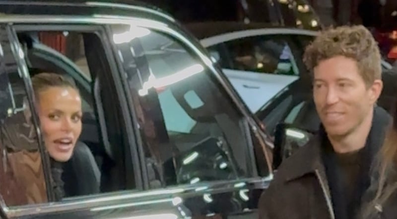 Shaun White Chats Up Brooks Nader Outside Alice + Olivia Event | Brooks Nader, Grace Ann Nader, Mary Holland Nader, Sarah Jane Nader, Shaun White | Celebrity News and Gossip | Entertainment, Photos and Videos