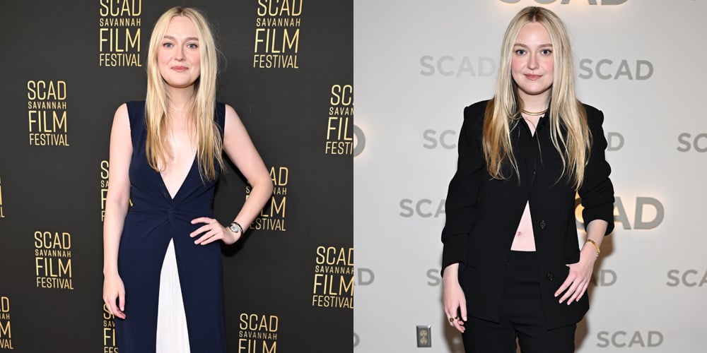 Image for Dakota Fanning Accepts Major TV Award at SCAD Savannah Film Festival