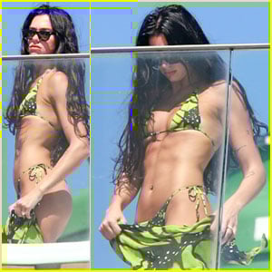 Dua Lipa Flaunts Her Sculpted Abs While Lounging By a Pool in Brazil