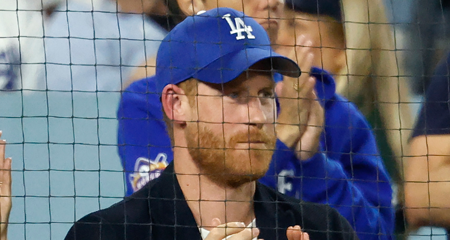 Prince Harry Jokingly Apologizes to Canada After Wearing Dodgers Hat at