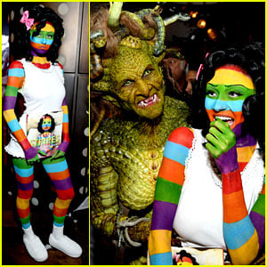 Heidi Klum’s Daughter Leni Painted Her Entire Body for 2025 Halloween