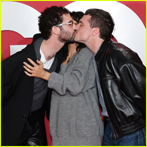 Josh Hutcherson Kisses ‘I Love LA’ Co-Star Jordan Firstman at GQ’s Men of the Party 2025!