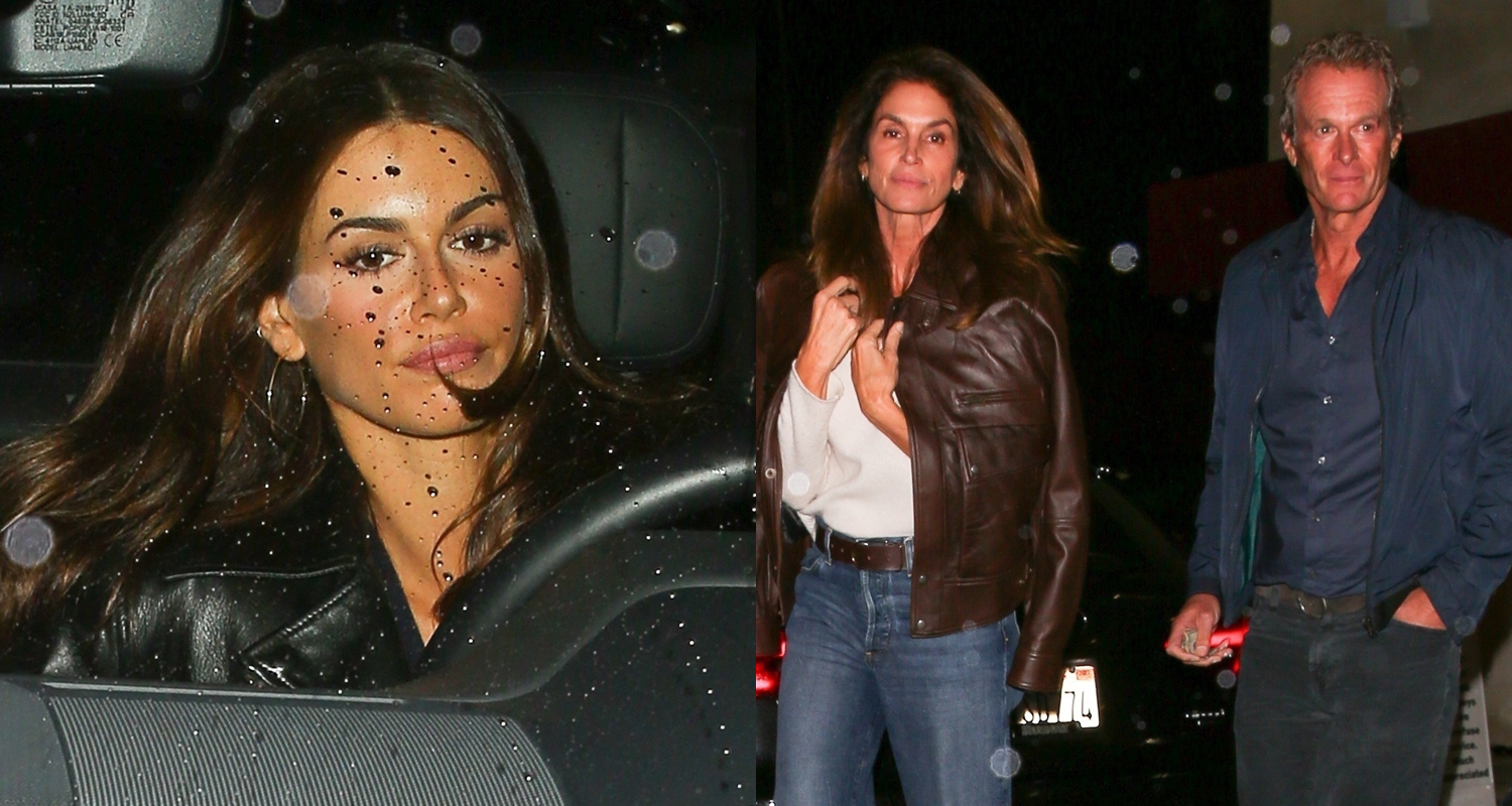 Kaia Gerber Meets Up with Parents Cindy Crawford & Rande Gerber for Dinner in Beverly Hills | Cindy Crawford, Kaia Gerber, Rande Gerber | Celebrity News and Gossip | Entertainment, Photos and Videos