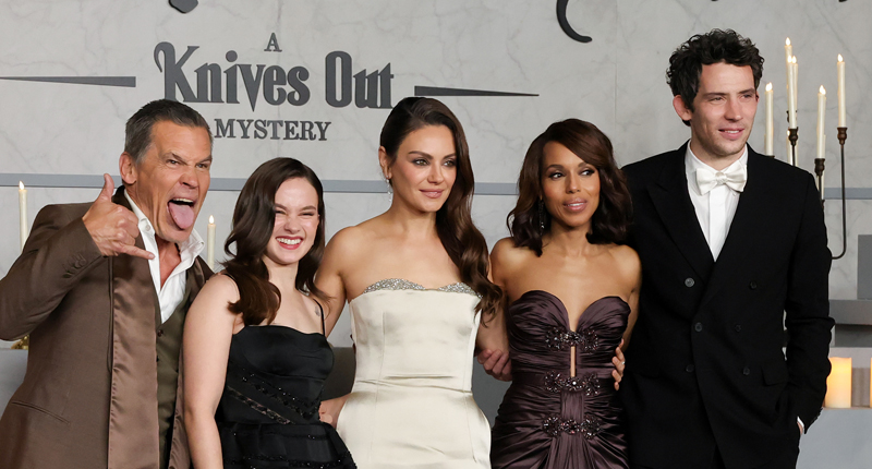 Josh O’Connor, Mila Kunis, Kerry Washington, & More Hit the Red Carpet for ‘Wake Up Dead Man: A Knives Out Mystery’