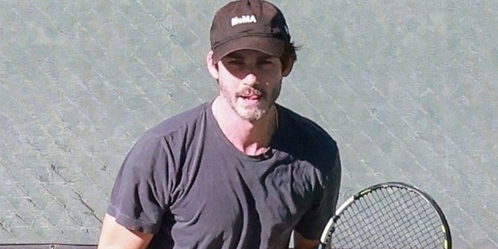 Logan Lerman Plays Tennis In the California Sunshine | Logan Lerman | Celebrity News and Gossip | Entertainment, Photos and Videos