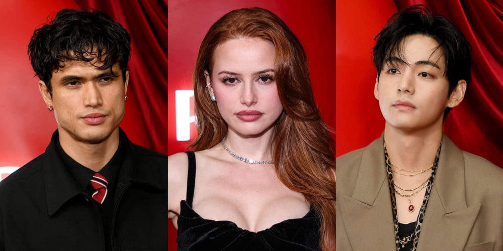 Madelaine Petsch Reunites With Bestie Charles Melton at TirTir LA Pop Up With BTS’ V & More! | Charles Melton, Emily Alyn Lind, Isabela Merced, Madelaine Petsch, Shopping, v | Celebrity News and Gossip | Entertainment, Photos and Videos