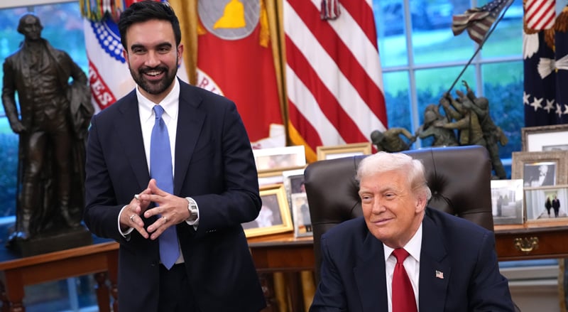 Trump Surprises By Praising Mamdani After Oval Office Meeting with NYC’s Future Mayor | Donald Trump, Politics, Zohran Mamdani | Celebrity News and Gossip | Entertainment, Photos and Videos