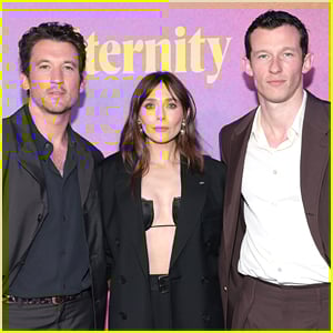 Miles Teller, Elizabeth Olsen & Callum Turner Reunite for ‘Eternity’ New York Premiere