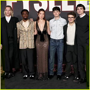 Millie Bobby Brown Wears Sequined Net Dress to ‘Stranger Things’ Fysee Event