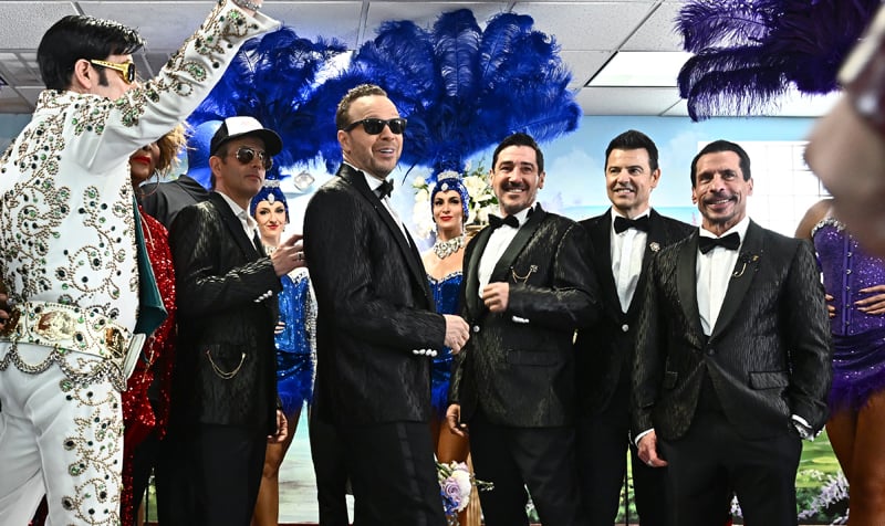 New Kids On the Block Announce 2026 Las Vegas Residency Dates with a Mock Wedding Ceremony | Danny Wood, Donnie Wahlberg, Joey McIntyre, Jonathan Knight, Jordan Knight, New Kids on the Block | Celebrity News and Gossip | Entertainment, Photos and Videos