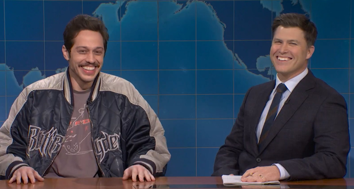 Pete Davidson Makes Surprise ‘SNL’ Appearance During ‘Weekend Update,’ Talks Staten Island Ferry ‘Fiasco’ with Colin Jost – Watch Now!