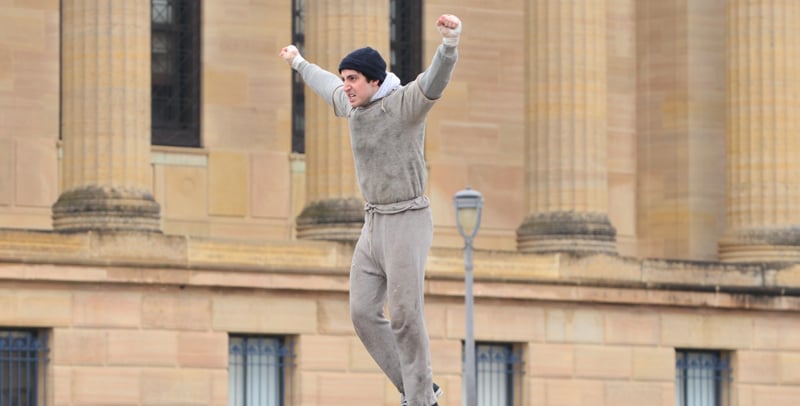 Anthony Ippolito Films Iconic Stairs Scene for ‘I Play Rocky’ Movie About Making of Sylvester Stallone Film