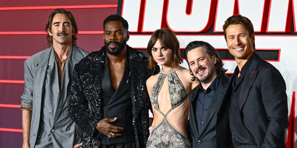 Glen Powell, Colman Domingo Join ‘Running Man’ Co-Stars at Film’s UK Premiere! | Colman Domingo, Edgar Wright, Emilia Jones, Glen Powell, Lee Pace | Celebrity News and Gossip | Entertainment, Photos and Videos