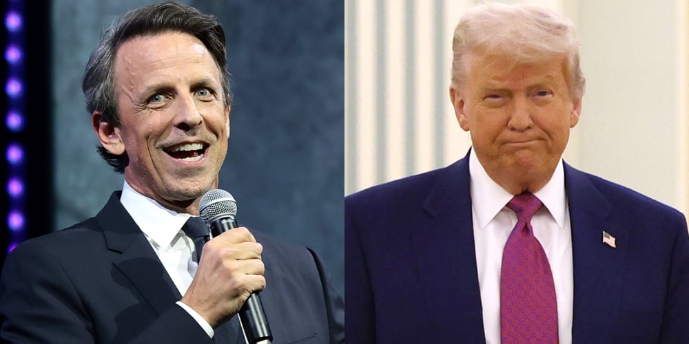 Seth Meyers Claps Back After Trump Slams Him Again Over the Same Late-Night Episode | Donald Trump, Seth Myers | Celebrity News and Gossip | Entertainment, Photos and Videos