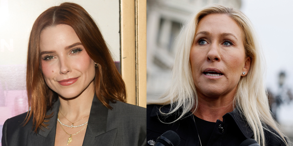 Sophia Bush Makes Request of Marjorie Taylor Greene Amid Alleged Safety Threats | Marjorie Taylor Greene, Politics, Sophia Bush | Celebrity News and Gossip | Entertainment, Photos and Videos