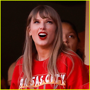 Taylor Swift Spotted Cheering on Fiancé Travis Kelce & the Chiefs