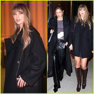 BFFs Taylor Swift &amp; Gigi Hadid Enjoy Girls Night Out, Spotted Getting Dinner in New York City 