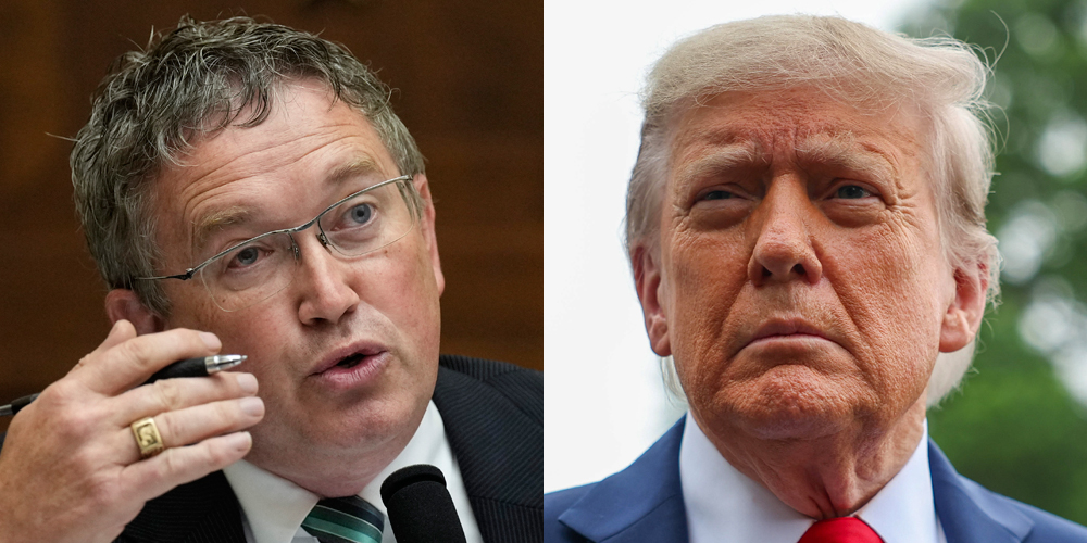 Rep. Thomas Massie Theorizes What Kind of High Powered Individuals Could Be in Epstein Files, Why He Thinks Trump Might Not Want Them Released | Donald Trump, Jeffrey Epstein, Thomas Massie | Celebrity News and Gossip | Entertainment, Photos and Videos
