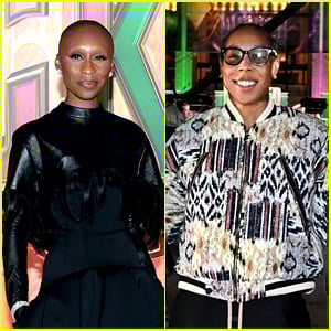 Cynthia Erivo & Longtime Partner Lena Waithe Shared a Sweet Embrace at 'Wicked' NYC Premiere