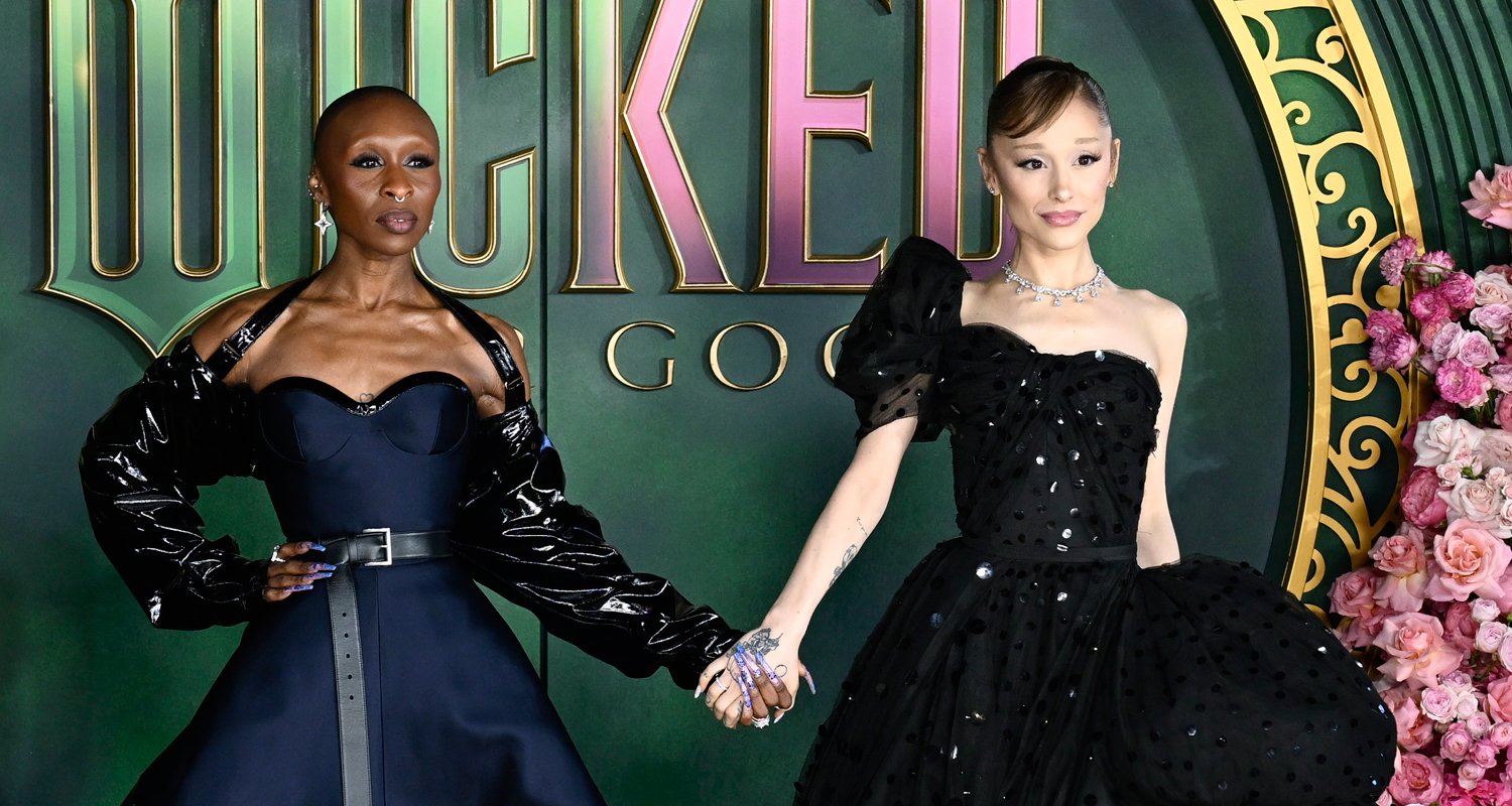 Cynthia Erivo e Ariana Grande de mãos dadas na estreia de ‘Wicked: For Good’ em Londres | Ariana Grande, Cynthia Erivo, Emilie Livingston, Ethan Slater, Jean Todt, Jeff Goldblum, Jon M. Chu, Jonathan Bailey, Kristin Hodge, Marissa Bode, Michelle Yeoh, Wicked, Wicked: For Good | Notícias e fofocas sobre celebridades | Entretenimento, fotos e vídeos