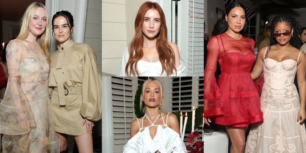 Dakota Fanning, Emma Roberts, Rita Ora, & More Stars Enjoy Intimate Evening on Zimmermann Cruise 2026 | Anna Diop, bella heathcoate, chloe east, Dakota Fanning, delaney rowe, Emma Roberts, Fashion, Halle Bailey, Isabela Merced, Jazz Smollett, Joel Edgerton, Jurnee Smollett, Longform, Maria Bakalova, Rita Ora, Zoey Deutch | Celebrity News and Gossip | Entertainment, Photos and Videos