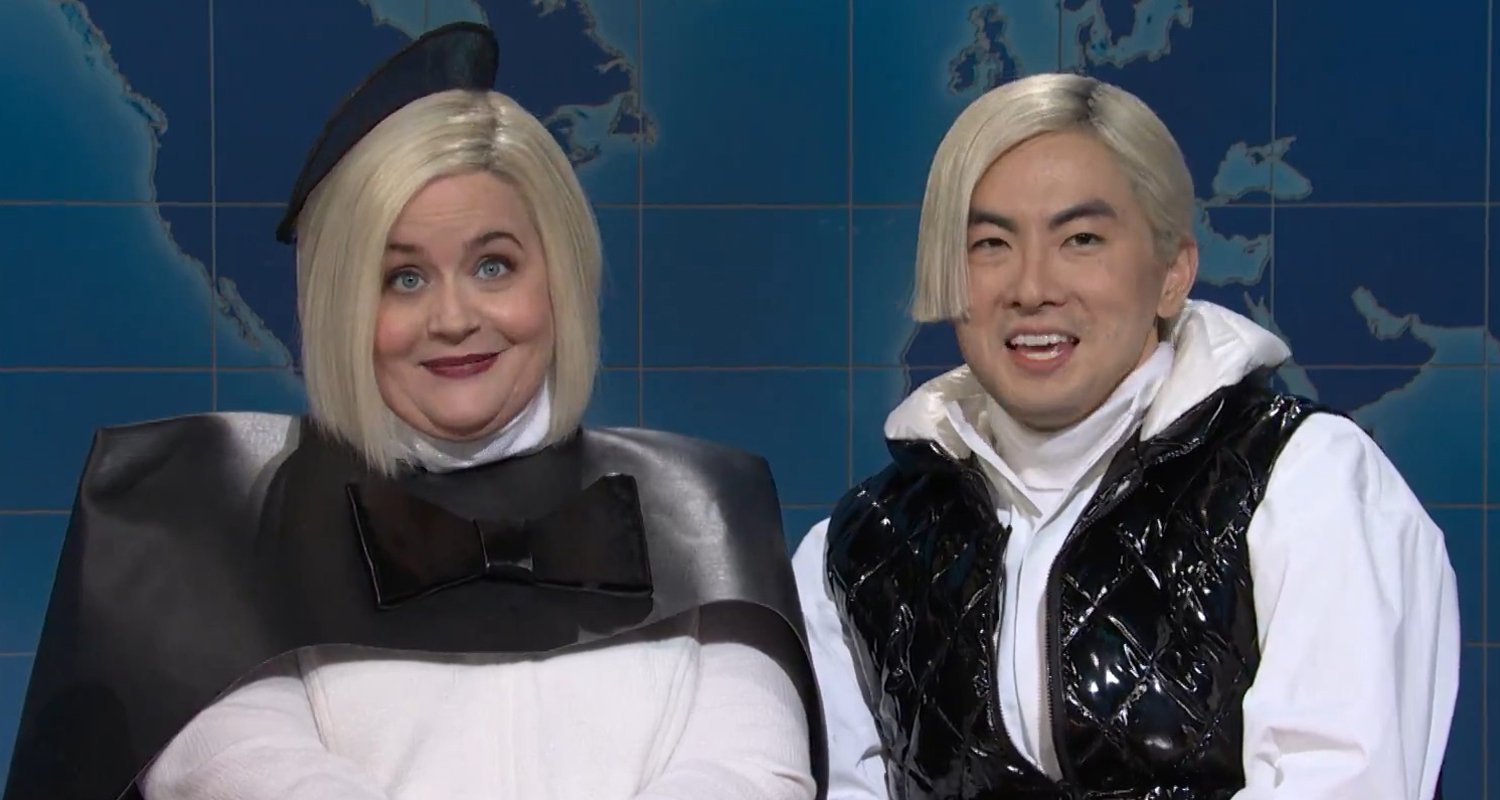 Aidy Bryant faz um retorno surpresa na ‘atualização de fim de semana’ do SNL e se junta a Bowen Yang para repetir os previsores de tendências – assista agora! | Aidy Bryant, Bowen Yang, Saturday Night Live | Notícias e fofocas sobre celebridades | Entretenimento, fotos e vídeos
