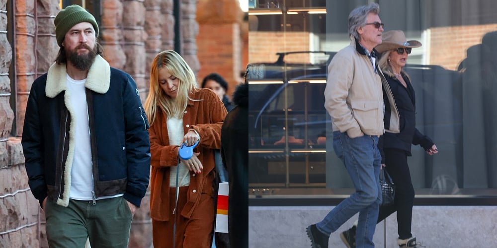 Kurt Russell e Goldie Hawn saem em Aspen – Kate Hudson e Oliver Hudson também estão na cidade | Danny Fujikawa, Goldie Hawn, Kurt Russell, Oliver Hudson | Notícias e fofocas sobre celebridades | Entretenimento, fotos e vídeos