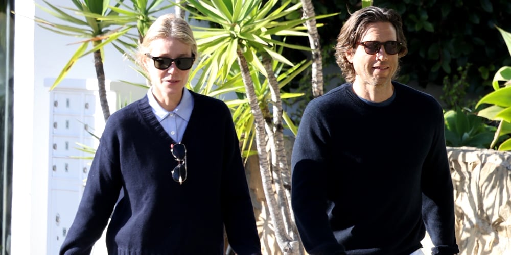 Gwyneth Paltrow e seu marido Brad Falchuk usam roupas combinando no calçadão de Santa Bárbara | Brad Falchuk, Gwyneth Paltrow | Notícias e fofocas sobre celebridades | Entretenimento, fotos e vídeos