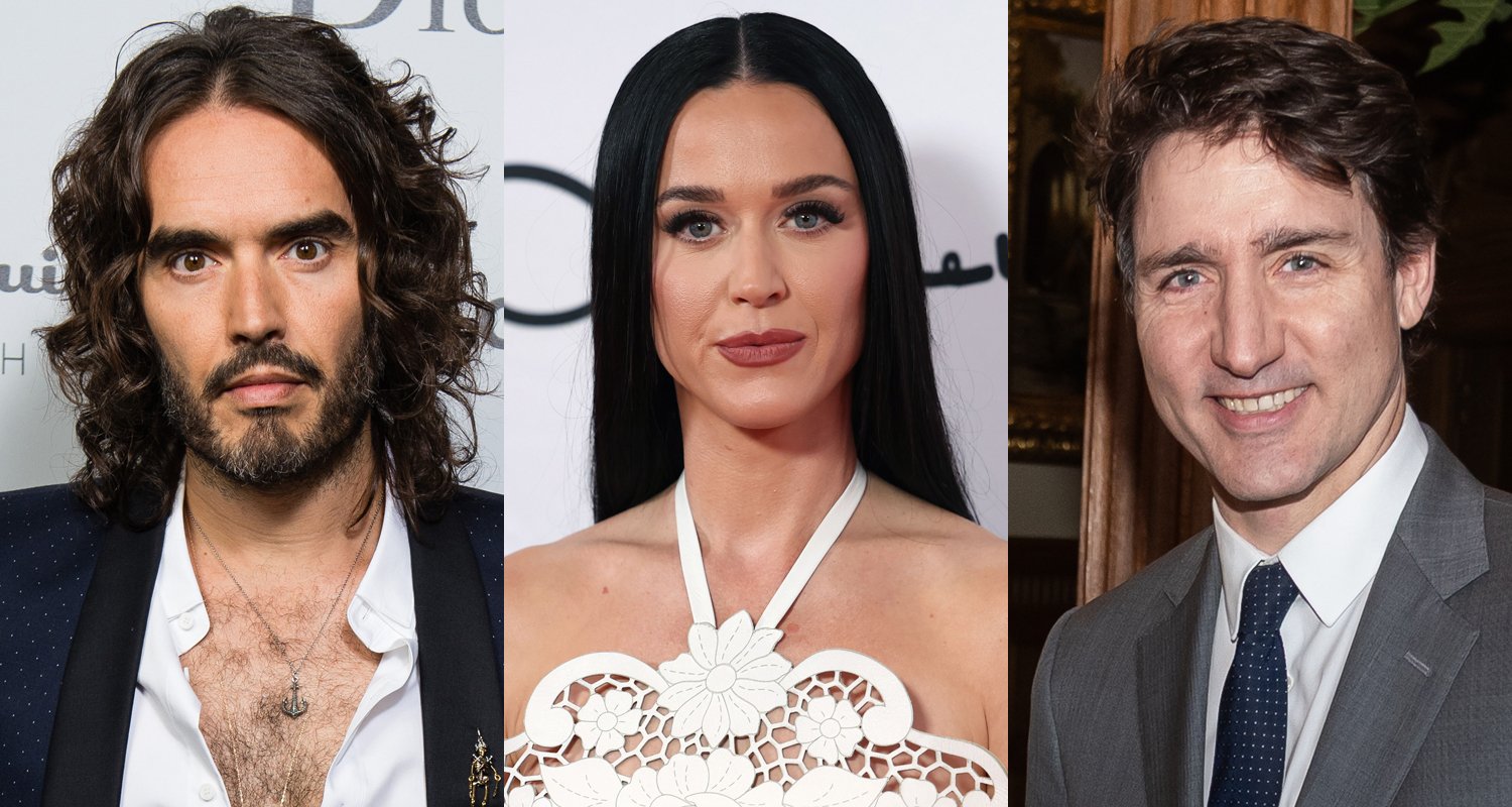 Russell Brand critica novo relacionamento da ex-mulher Katy Perry com Justin Trudeau | Justin Trudeau, Katy Perry, Russel Brand | Notícias e fofocas sobre celebridades | Entretenimento, fotos e vídeos