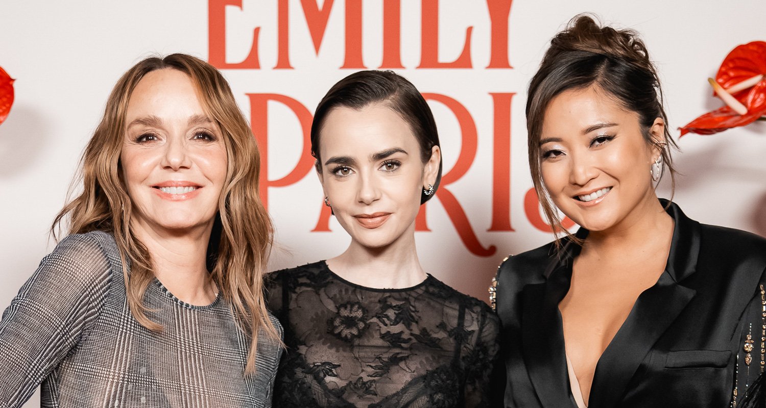 Las estrellas de ‘Emily In Paris’ Lily Collins, Ashley Park y el filipino Leroy-Beaulieu se hacen cargo de Venecia para promocionar la quinta temporada | Ashley Park, Darren Star, Emily en París, Lily Collins, Philippine Leroy-Beaulieu | Noticias y rumores de celebridades | Entretenimiento, fotos y vídeos