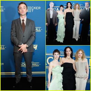 Tom Felton & Thomasin McKenzie Join More 'Fackham Hall' Cast Members at NYC Premiere