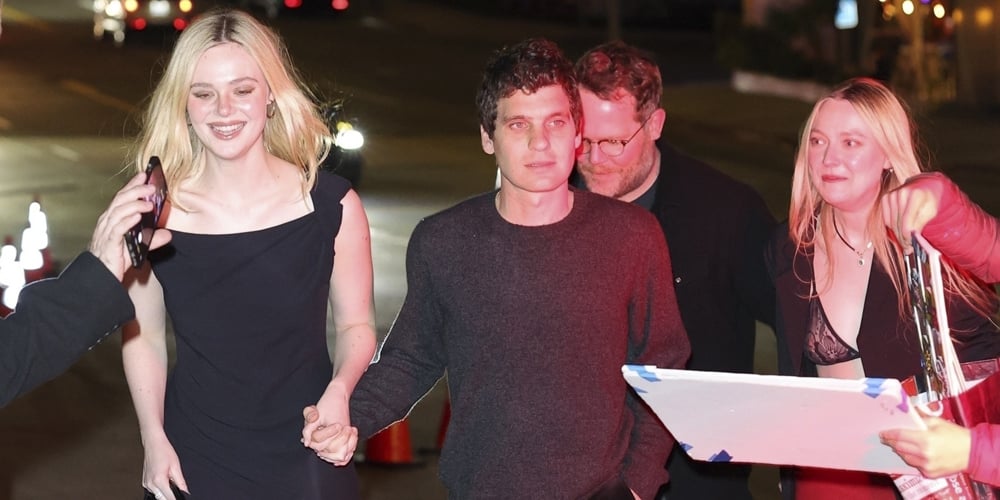 Dakota Fanning, Elle Fanning & Boyfriend Gus Wenner Enjoy a Night Out Together at ‘Marty Supreme’ LA After Party