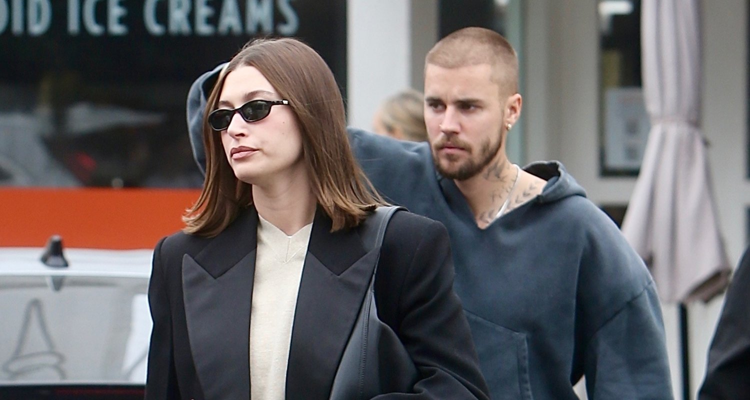 Hailey e Justin Bieber saem para almoçar no WeHo | Hailey Bieber, Justin Bieber | Notícias e fofocas sobre celebridades | Entretenimento, fotos e vídeos