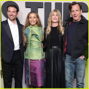 Bradley Cooper Joins Andra Day, Laura Dern, & Will Arnett at 'Is This Thing On?' Premiere in NYC