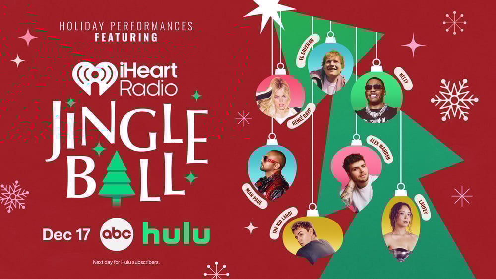 iHeartRadio Jingle Ball 2025 Artistas e celebridades convidadas para o especial de feriado da ABC | 2025 iHeartRadio Jingle Ball, ABC, Alex Warren, Audrey Hobert, Conan Gray, Ed Sheeran, Feid, iHeartRadio Jingle Ball, Jessie Murph, Laufey, Leon Thomas, MONSTA X, Myles Smith, Nelly, Olivia Dean, Ravyn Lenae, Renee Rapp, Sean Pauld LAROI, Sean Pauld LARO | Notícias e fofocas sobre celebridades | Entretenimento, fotos e vídeos