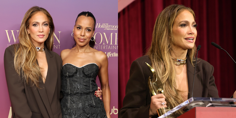 Jennifer Lopez gives a powerful speech to accept equality at the entertainment awards after touching intro from Kerry Washington Jennifer Lopez gives a powerful speech to accept equality at the entertainment awards after touching intro from Kerry Washington