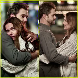 Katie Holmes &amp; Joshua Jackson Embrace, Give Us All the 'Dawson's Creek' Nostalgia Feels for 'Happy Hours'