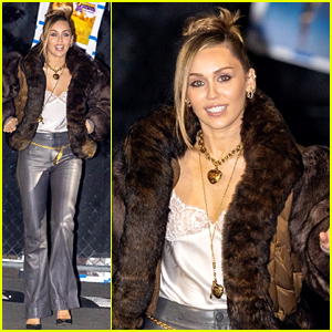 Miley Cyrus Spotted at 'Kimmel' to Promote New 'Avatar' Song