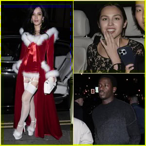 Olivia Rodrigo, Lola Young, Damson Idris, & More Stars Attend Lily Allen’s ‘Naughty or Nice’ Holiday Bash