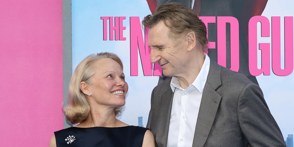 Pamela Anderson Reveals the Truth About Her Liam Neeson Romance, If It Was a Publicity Stunt, & When They Last Connected