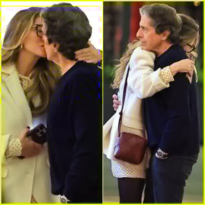 Rebecca Gayheart Kisses Billionaire Peter Morton on Date Night 